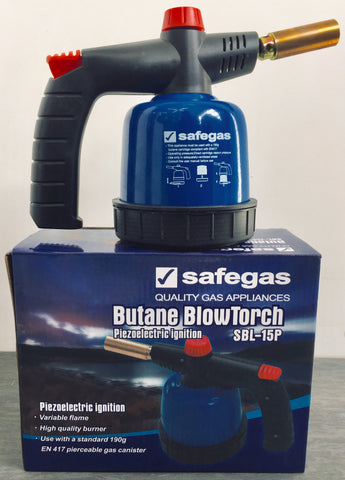 Blowtorch Butane Piezo Self-ignite Safegas